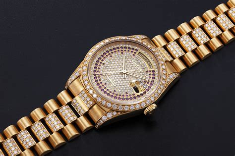 rolex with diamonds and gold|all gold Rolex with diamonds.